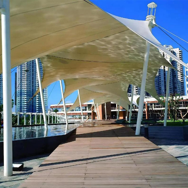 宁南县膜结构景观棚